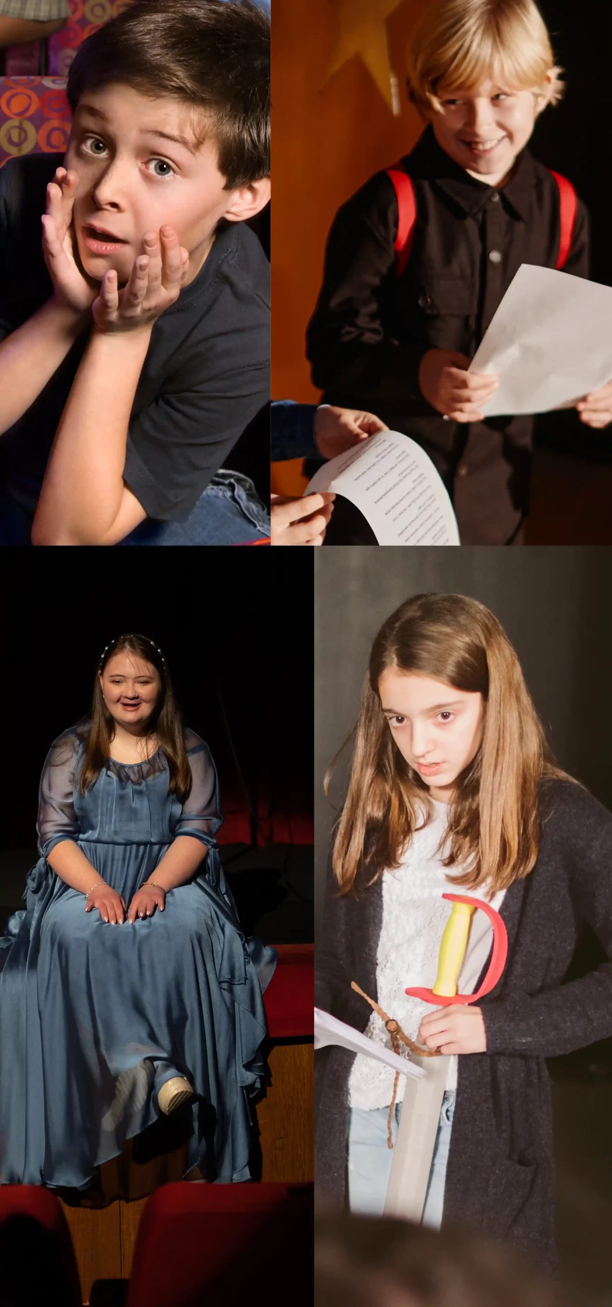scuola di teatro ragazzi adolescenti 14 anni san cesario modena accademia di pan